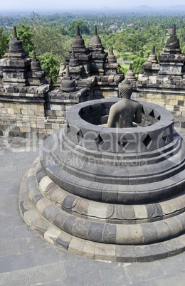Borobudur  Buddha