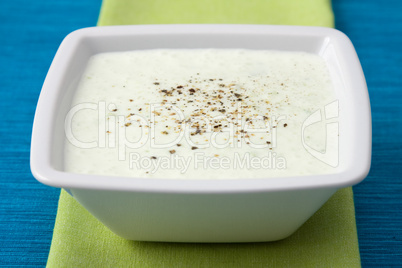 Gurkensupper mit Joghurt - Cucumber yoghurt soup