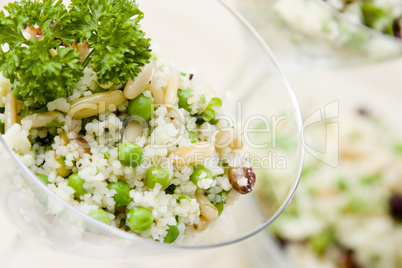 Erbsen Couscous - Peas Couscous