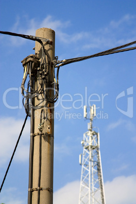 Telegrafenmast - Telephon pole