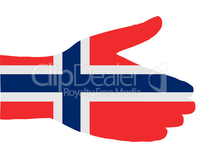 Norwegischer Handschlag