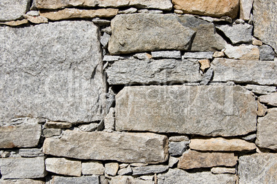 Rural stone wall