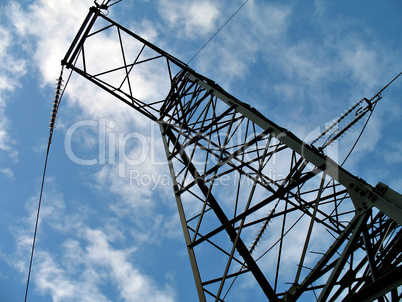 electric high voltage line