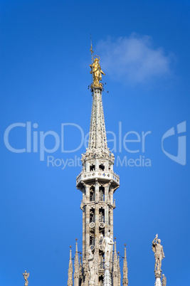 Madonnina of the Cathedral in Milan, Duomo