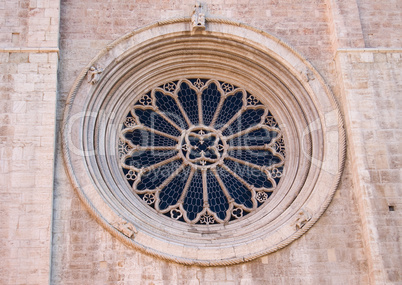 Rose window of the Duomo of Trento