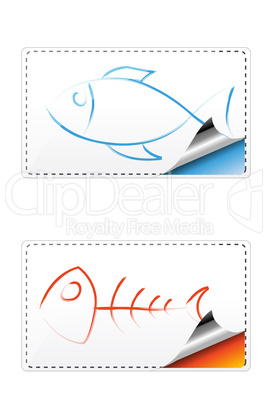 fishy sticker