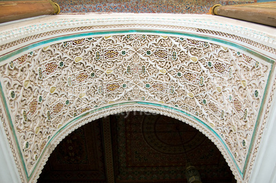 Bahia Palace Marrakesh vault