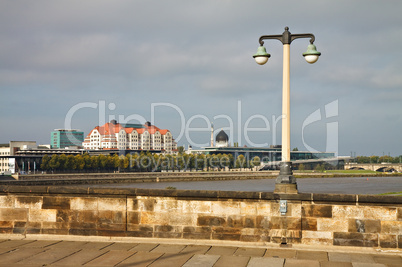 Blick von der Augustusbrücke