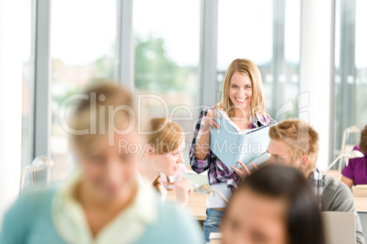 High school - group of students