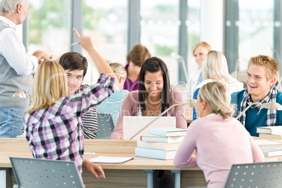 Group of students in classroom