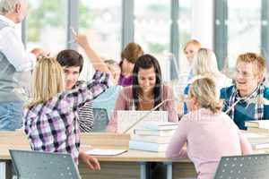 Group of students in classroom