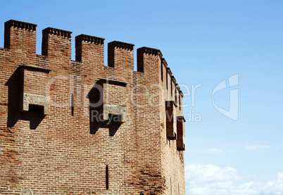 Details of Red Tower