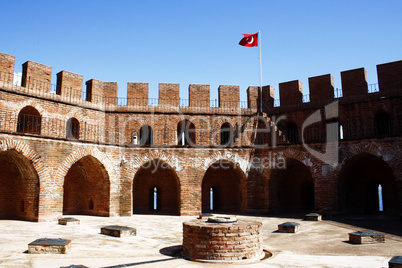 Red Tower in Alanya