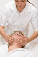 Male cosmetics - facial massage