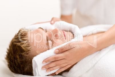 Male cosmetics - luxury spa treatment