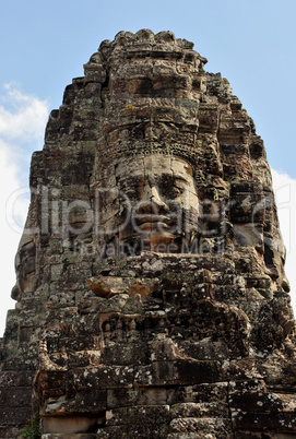 bayon temple face