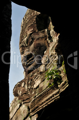 bayon temple face