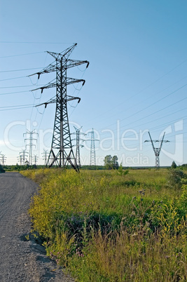 Electric Power pylons
