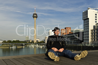 der Typ vom Medienhafen