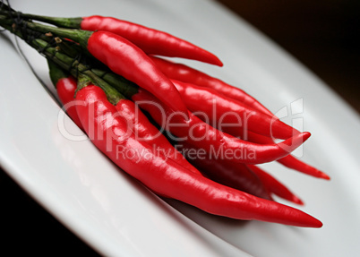 Scharfe Chilies