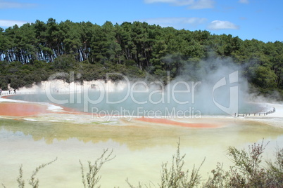 Champagne Pool Neuseeland