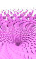 3D - Hintergrund - Pink Partikel 02
