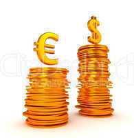 US dollar Currency dominancy over Euro