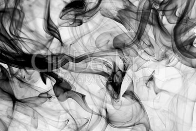 Abstract fume background
