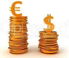 Euro Currency dominancy over US dollar