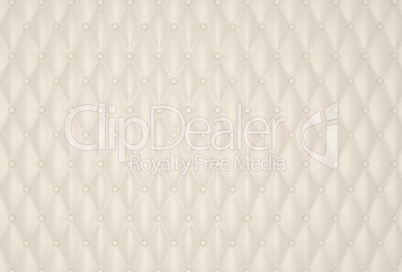 Beige Luxury buttoned leather pattern