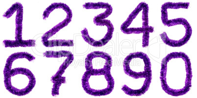 Violet digits