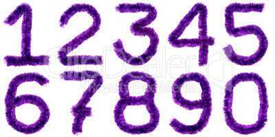 Violet digits