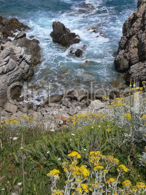 Felsenküste von Sardinien 3