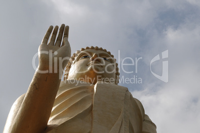 Buddha's figure in Pathio