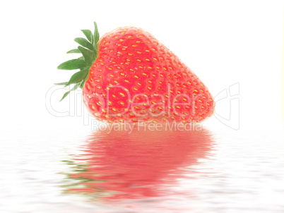 the strawberry