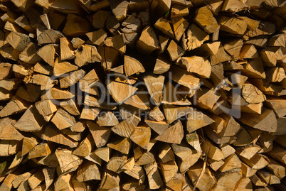 Holzstoß - Stapled wood