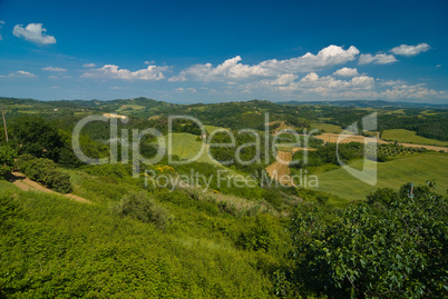 Landschaft in der Toskana, Italien - Landscape in tuscany, italy