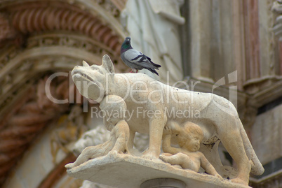 Der Dom von Siena (ital. Cattedrale di Santa Maria Assunta) - The Cathedral of Siena (Italian: Duomo di Siena)