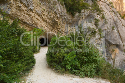 Wanderweg/Trail am Verdon, Verdonschlucht, Gorges du Verdon, Grand Canyon du Verdon