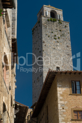 Stadtdansicht von San Gimignano, Toskana