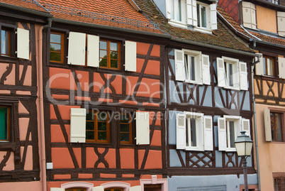 Fachwerkhäuser in Colmar, Frankreich - Half-timbered houses in Colmar, France