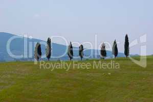 Landschaft in der Toskana, Italien - Landscape in tuscany, italy