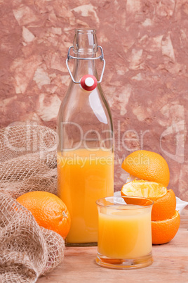 Frisch gepresster Orangensaft