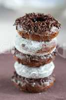 Stack of doughnuts