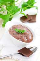 Schokoladenpudding / chocolate pudding