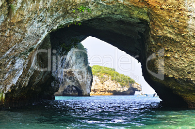 Los Arcos Park in Mexico