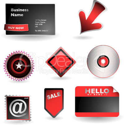 Business information concept