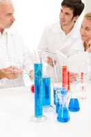 Team of scientists in laboratory - medical research