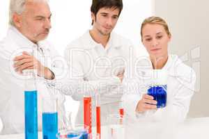 Chemistry experiment -  scientists in laboratory