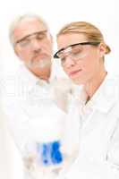 Chemistry experiment -  scientists in laboratory